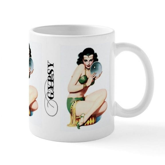 CafePress - Gypsy Gem Mug - 11 oz Ceramic Mug - Novelty Coffee Tea Cup
