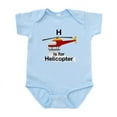 thumbnail image 1 of CafePress - H Is For Helicopter Infant Bodysuit - Baby Light Bodysuit, Size Newborn - 24 Months, 1 of 4