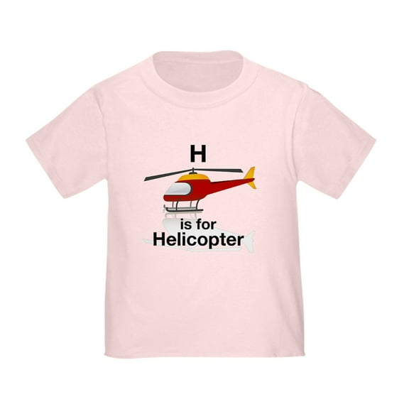 CafePress - H Is For Helicopter Toddler T Shirt - Cute Toddler T-Shirt, 100% Cotton