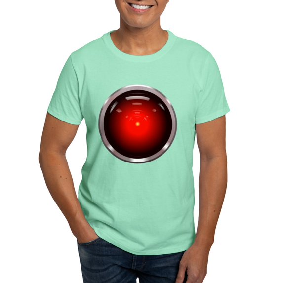 CafePress - HAL 9000 Eye Dark T Shirt - Men's Classic Graphic Cotton T-Shirt