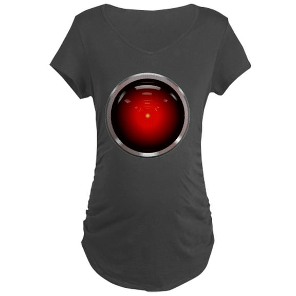 CafePress - HAL 9000 Eye Maternity Dark T Shirt - Maternity Dark T-Shirt
