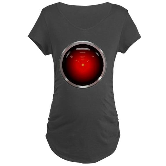 CafePress - HAL 9000 Eye Maternity Dark T Shirt - Maternity Dark T-Shirt