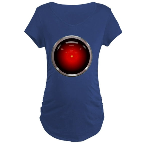 CafePress - HAL 9000 Eye Maternity Dark T Shirt - Maternity Dark T-Shirt
