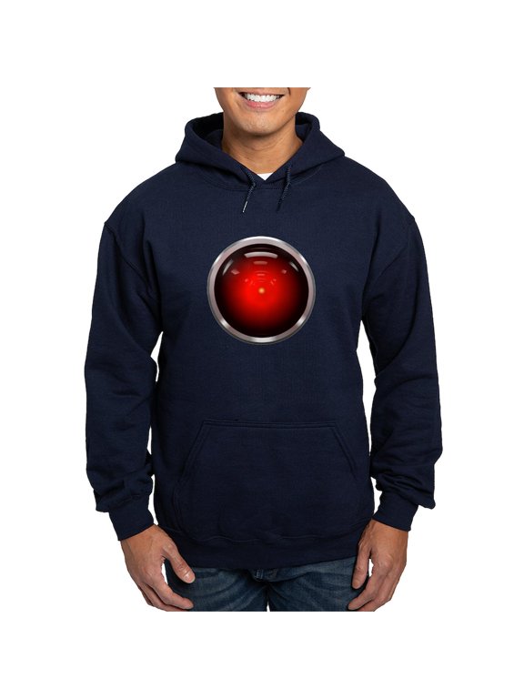- HAL 9000 Hoodie (Dark) - Pullover Hoodie, Classic, Comfortable Hooded Sweatshirt