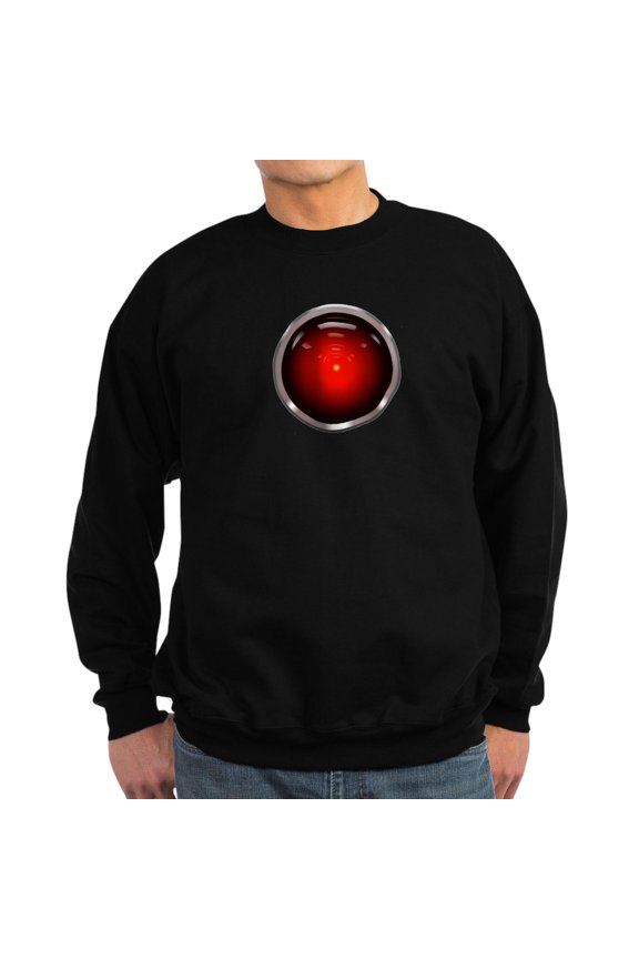 - HAL 9000 Sweatshirt (Dark) - Classic Crew Neck Sweatshirt