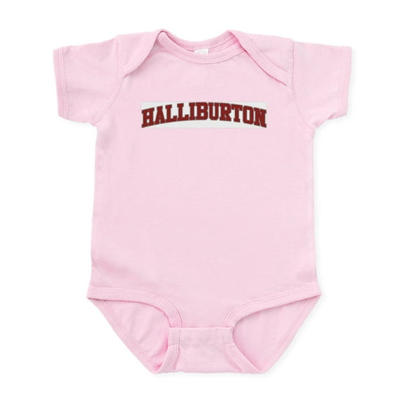 CafePress - HALLIBURTON Design Infant Bodysuit - Baby Light Bodysuit, Size Newborn - 24 Months