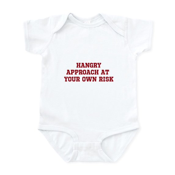 CafePress - HANGRY Body Suit - Baby Light Bodysuit, Size Newborn - 24 Months