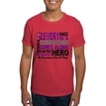 thumbnail image 1 of CafePress - HERO Comes Along 1 Grandpa PC Dark T Shirt - Men's Classic Graphic Cotton T-Shirt, 1 of 4