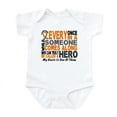 thumbnail image 1 of CafePress - HERO Comes Along 1 Uncle LEUKEMIA Infant Bodysuit - Baby Light Bodysuit, Size Newborn - 24 Months, 1 of 4