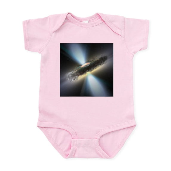 CafePress - HIDDEN BLACK HOLE Body Suit - Baby Light Bodysuit, Size Newborn - 24 Months