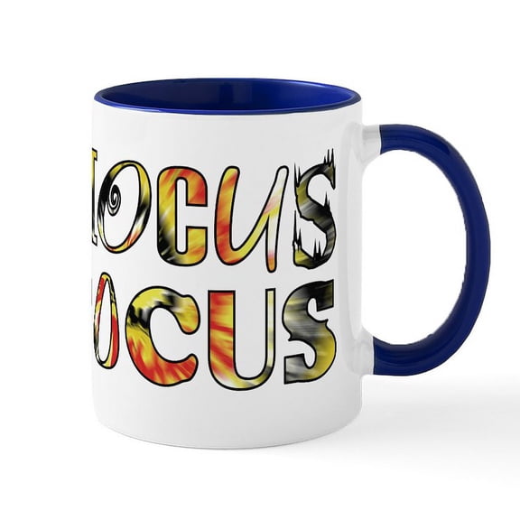 CafePress - HOCUS POCUS Mugs - 11 oz Ceramic Mug - Novelty Coffee Tea Cup