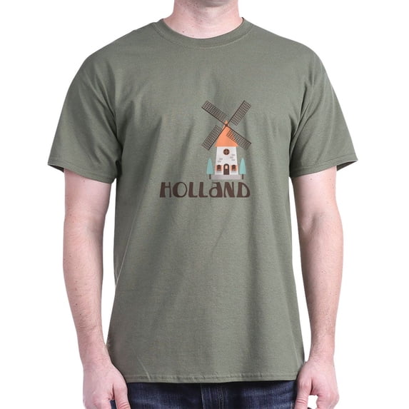CafePress - HOLLAND Men's Value T Shirt - Men's Classic Graphic Cotton T-Shirt