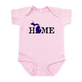 thumbnail image 1 of CafePress - HOME Michigan Body Suit - Baby Light Bodysuit, Size Newborn - 24 Months, 1 of 4