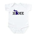 thumbnail image 1 of CafePress - HOME Michigan Body Suit - Baby Light Bodysuit, Size Newborn - 24 Months, 1 of 4
