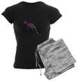 thumbnail image 1 of CafePress - HOP TO IT Pajamas - Women's Short Sleeve Print T-Shirt and Pants Dark Cotton Pajama Set, 1 of 7
