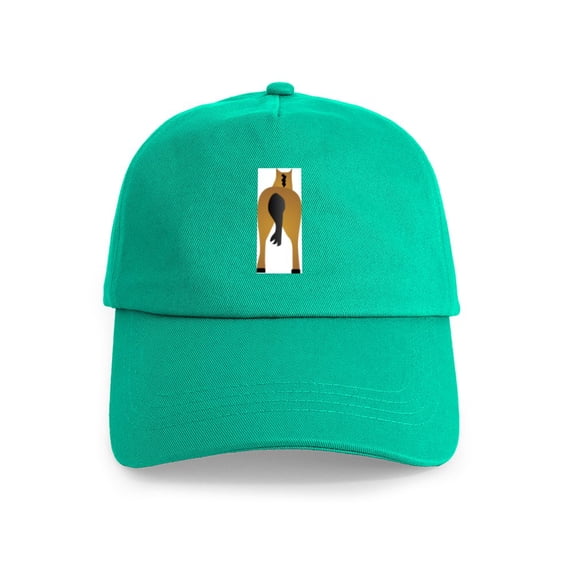 CafePress - HORSES ASS Cap - Adjustable 100% Brushed Unisex Casual Cotton Baseball Cap, Beige, 1