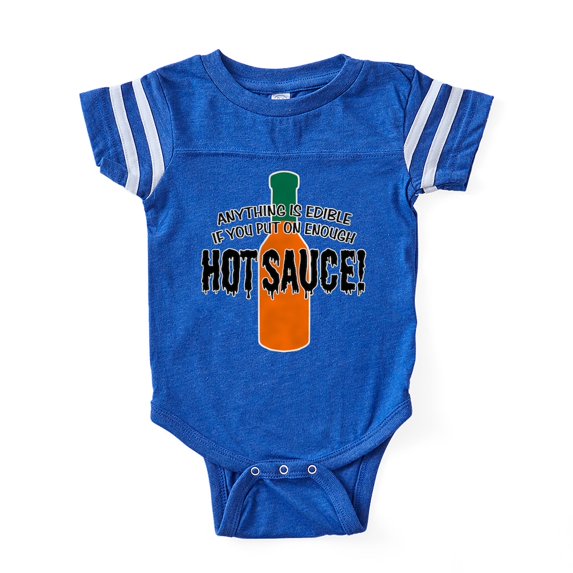 CafePress - HOTSAUCE - Cute Infant Baby Football Bodysuit