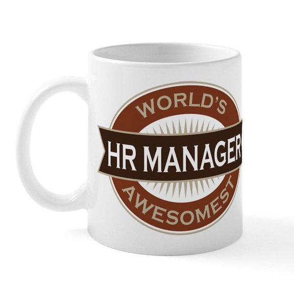 CafePress - HR Manager Mug - 11 oz Ceramic Mug - Novelty Coffee Tea Cup