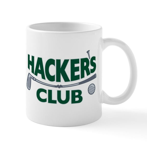 CafePress - Hackers Club Logo Mug - 11 oz Ceramic Mug - Novelty Coffee Tea Cup
