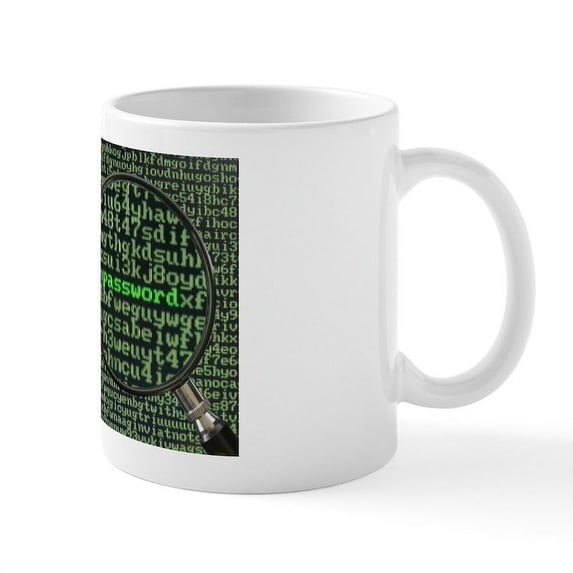 CafePress - Hacking Mug - 11 oz Ceramic Mug - Novelty Coffee Tea Cup