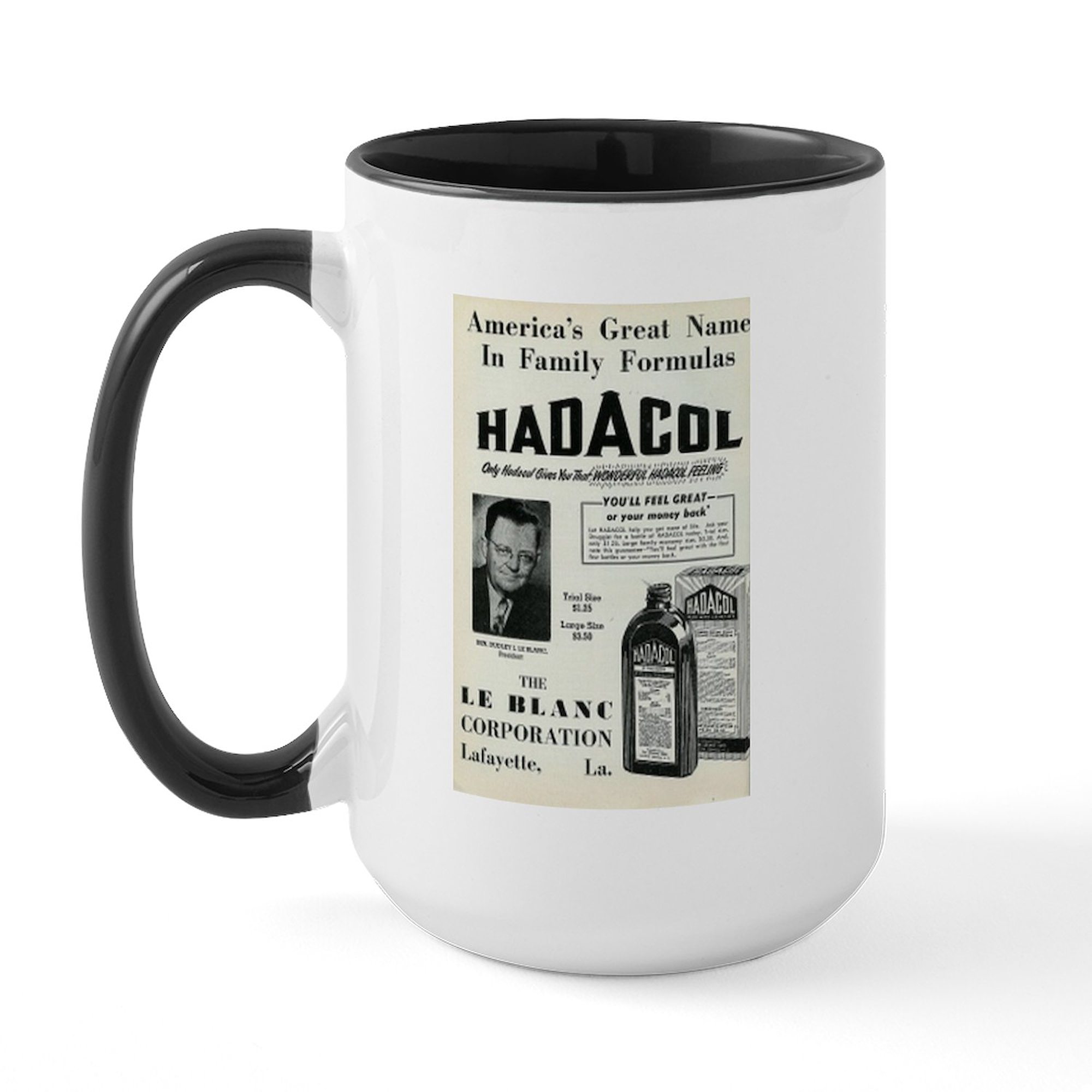 CafePress - Hadacol Large Mug - 15 oz Ceramic Large Mug - image 1 of 2