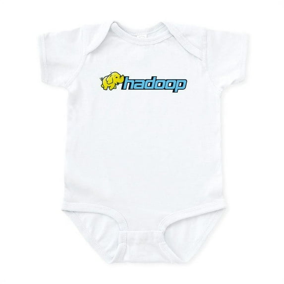 CafePress - Hadoop_Elephant_Rgb2 Body Suit - Baby Light Bodysuit, Size Newborn - 24 Months