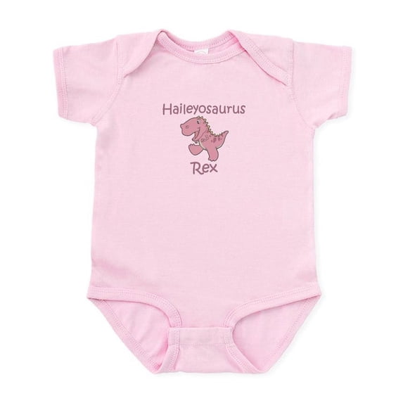 CafePress - Haileyosaurus Rex Infant Bodysuit - Baby Light Bodysuit, Size Newborn - 24 Months