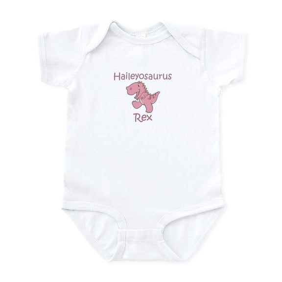 CafePress - Haileyosaurus Rex Infant Bodysuit - Baby Light Bodysuit, Size Newborn - 24 Months