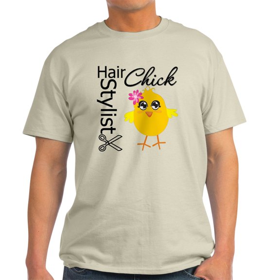 CafePress - Hair Stylist Chick Light T Shirt - Men's Classic Graphic T-Shirt