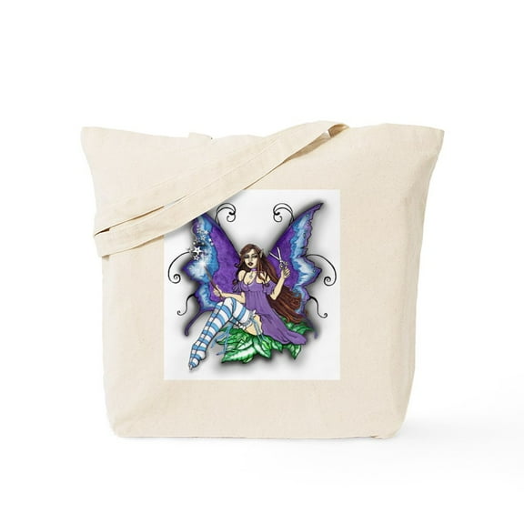 CafePress - Hair Stylist Fairy Design Tote Bag - Unisex Canvas Tote Bag, Beige, 1-Piece