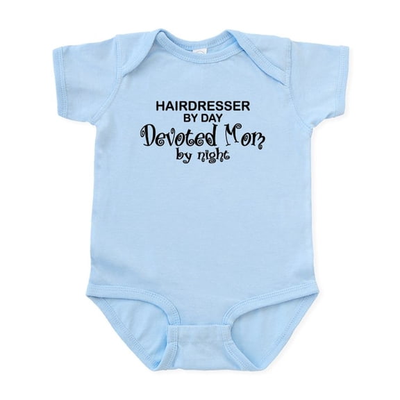 CafePress - Hairdresser Devoted Mom Infant Bodysuit - Baby Light Bodysuit, Size Newborn - 24 Months
