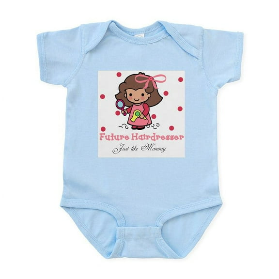 CafePress - Hairdresser Like Mommy Baby Kids Infant Bodysuit - Baby Light Bodysuit, Size Newborn - 24 Months