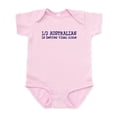 thumbnail image 1 of CafePress - Half Australian Is Better Than None Infant Bodysui - Baby Light Bodysuit, Size Newborn - 24 Months, 1 of 4