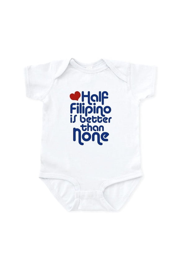 - Half Filipino Infant Bodysuit - Baby Light Bodysuit, Size Newborn - 24 Months