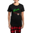 thumbnail image 1 of CafePress - Half Gaelic Half Garlic Women's Dark Pajamas - Women's Short Sleeve Print T-Shirt and Pants Dark Cotton Pajama Set, 1 of 7