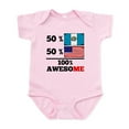 thumbnail image 1 of CafePress - Half Guatemalan Half American Body Suit - Baby Light Bodysuit, Size Newborn - 24 Months, 1 of 4