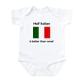 thumbnail image 1 of CafePress - Half Italian Body Suit - Baby Light Bodysuit, Size Newborn - 24 Months, 1 of 4