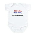 thumbnail image 1 of CafePress - Half Italian, Half Greek Infant Creeper - Baby Light Bodysuit, Size Newborn - 24 Months, 1 of 4