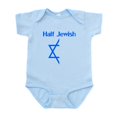 thumbnail image 1 of CafePress - Half Jewish Body Suit - Baby Light Bodysuit, Size Newborn - 24 Months, 1 of 4
