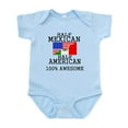 thumbnail image 1 of CafePress - Half Mexican Half American Body Suit - Baby Light Bodysuit, Size Newborn - 24 Months, 1 of 4