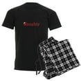 thumbnail image 1 of CafePress - Half Of Naughty And Nice Set Pajamas - Men's Dark Loose Fit Cotton Pajama Set, 1 of 7