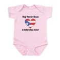 thumbnail image 1 of CafePress - Half Puerto Rican Is Better Than None Body Suit - Baby Light Bodysuit, Size Newborn - 24 Months, 1 of 4