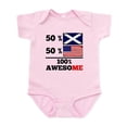 thumbnail image 1 of CafePress - Half Scottish Half American Body Suit - Baby Light Bodysuit, Size Newborn - 24 Months, 1 of 4