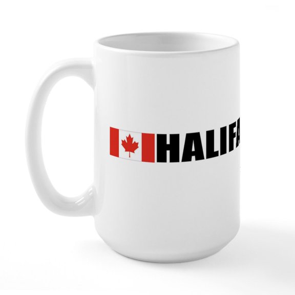 CafePress - Halifax, Nova Scotia Large Mug - 15 oz Ceramic Large White Novelty Mug
