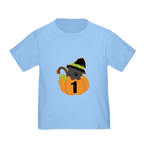 CafePress - Halloween 1St Birthday T Shirt - Cute Toddler T-Shirt, 100% Cotton
