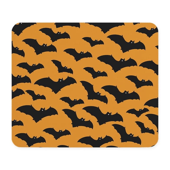 CafePress - Halloween Bat Pattern Mousepad - Non-slip Rubber Mousepad, Gaming Mouse Pad