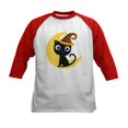 thumbnail image 1 of CafePress - Halloween Black Cat Gift Kids Baseball Jersey - Kids Cotton Baseball Jersey, 3/4 Sleeve Shirt, 1 of 4