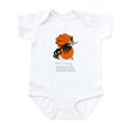 thumbnail image 1 of CafePress - Halloween Black Cat & Witch Infant Bodysuit - Baby Light Bodysuit, Size Newborn - 24 Months, 1 of 4