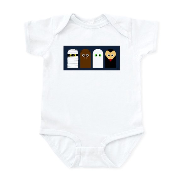 CafePress - Halloween! Body Suit - Baby Light Bodysuit, Size Newborn - 24 Months