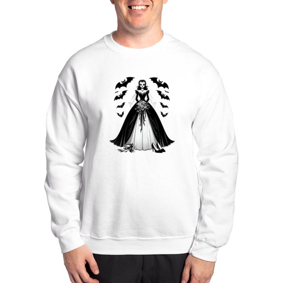CafePress - Halloween Bride - Crew Neck Sweatshirt